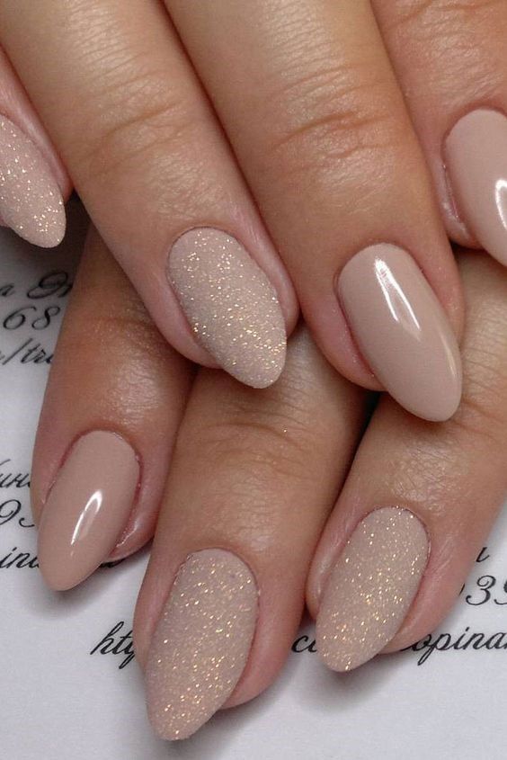 Nude Fall Nails: Chic and Trendy Nail Designs for the Season 2024 1 Nude Fall Nail